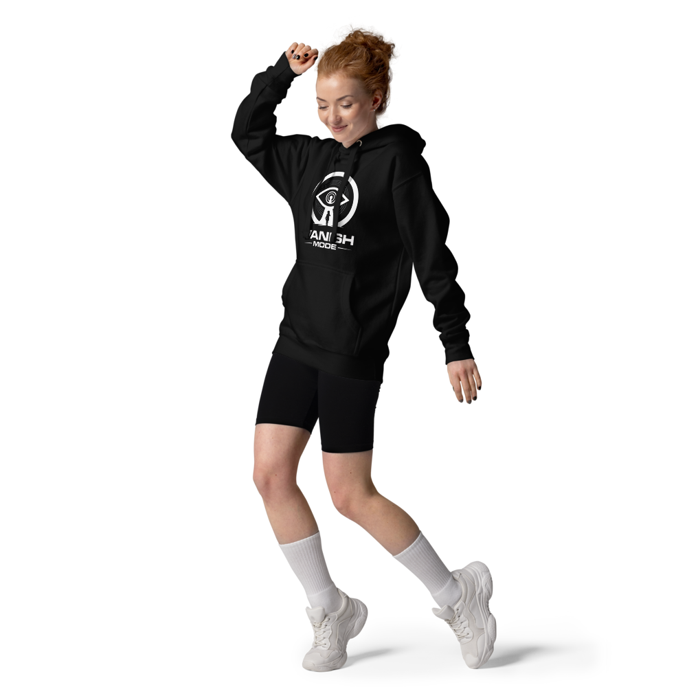 Black Unisex Vanish Mode Hoodie