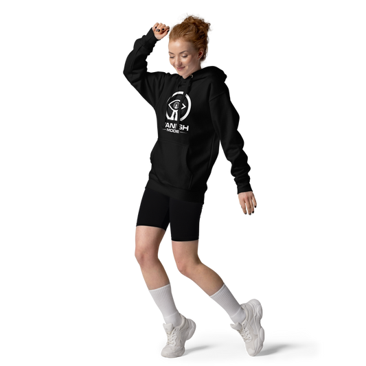 Black Unisex Vanish Mode Hoodie