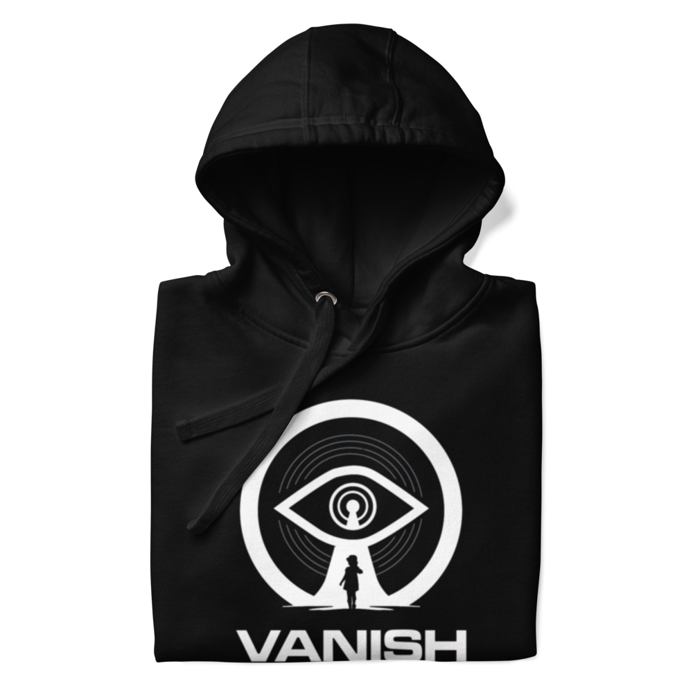 Black Unisex Vanish Mode Hoodie